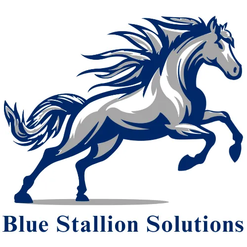 Blue Stallion Solutions logo